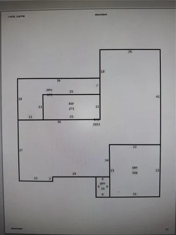 a view of a refrigerator in kitchen