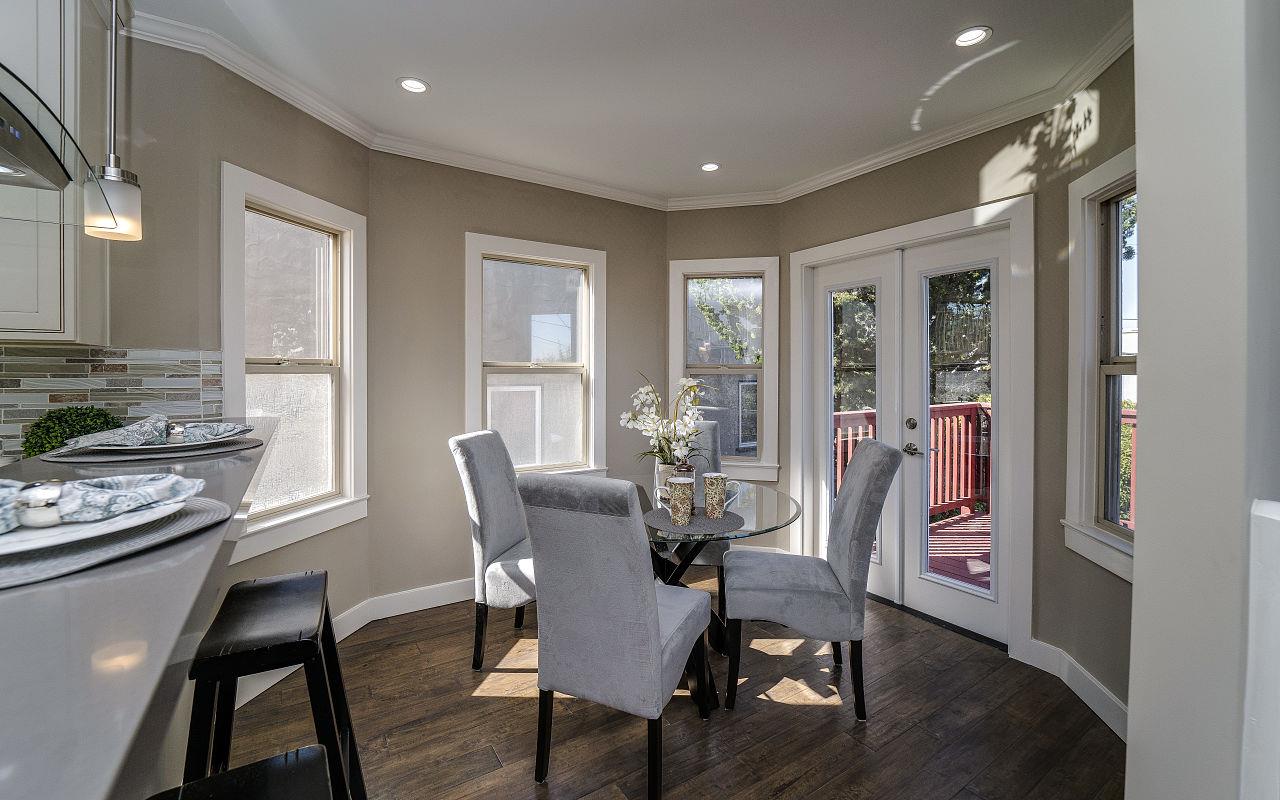 254 Hillcrest Boulevard Millbrae, CA 94030 - Photo 13 of 45 a view of a dining room with furniture window and wooden floor