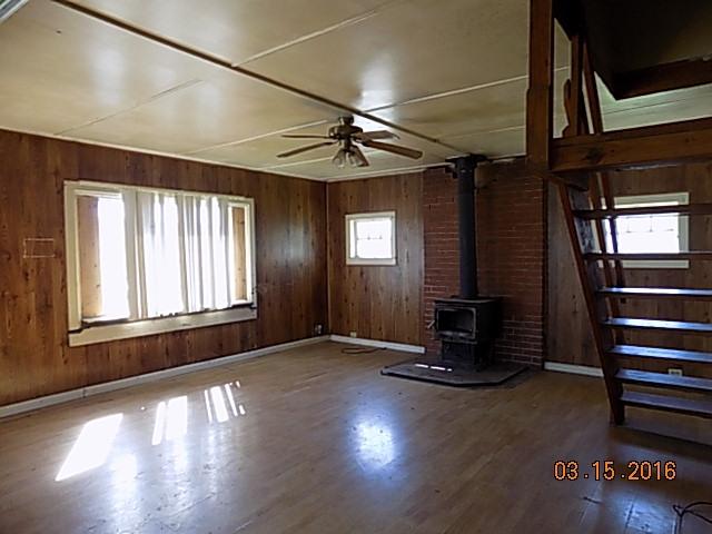 993 Port Kenyon Road Ferndale, CA 95536 - Photo 2 of 26 wooden floor in an empty room with a window
