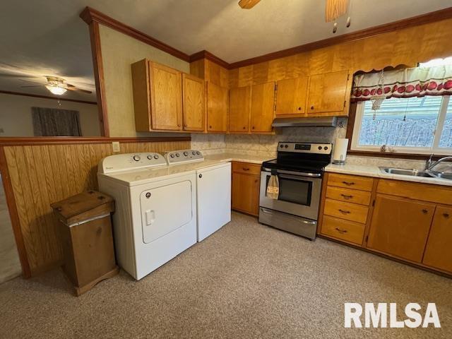 5267 Old North Road Christopher, IL 62822 - Photo 57 of 66 a kitchen with cabinets oven and a sink