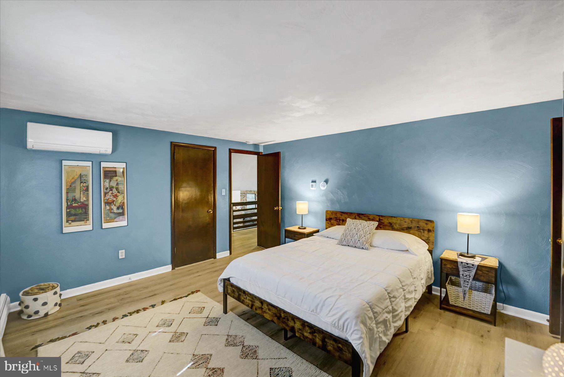 345 Spring Creek Road Bellefonte, PA 16823 - Photo 20 of 45 Serene blue-hued bedroom retreat.