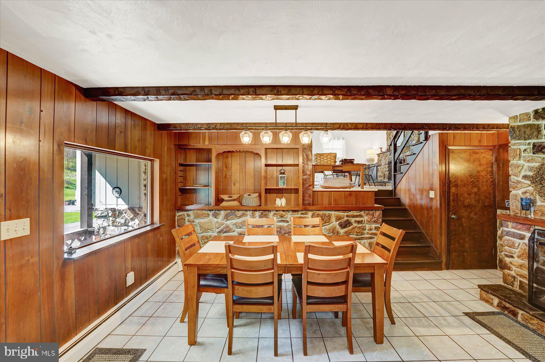 345 Spring Creek Road Bellefonte, PA 16823 - Photo 6 of 45 Rustic charm in a cozy dining space.