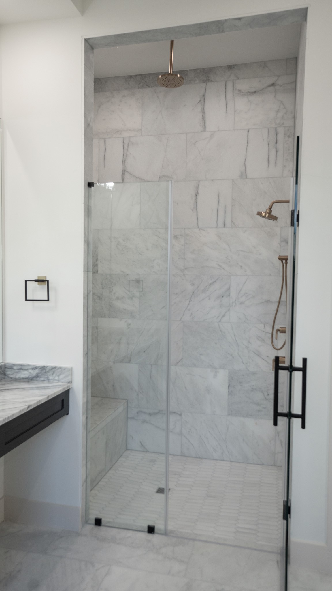 9345 Leto Road Houston, TX 77080 - Photo 17 of 22 a bathroom with a shower