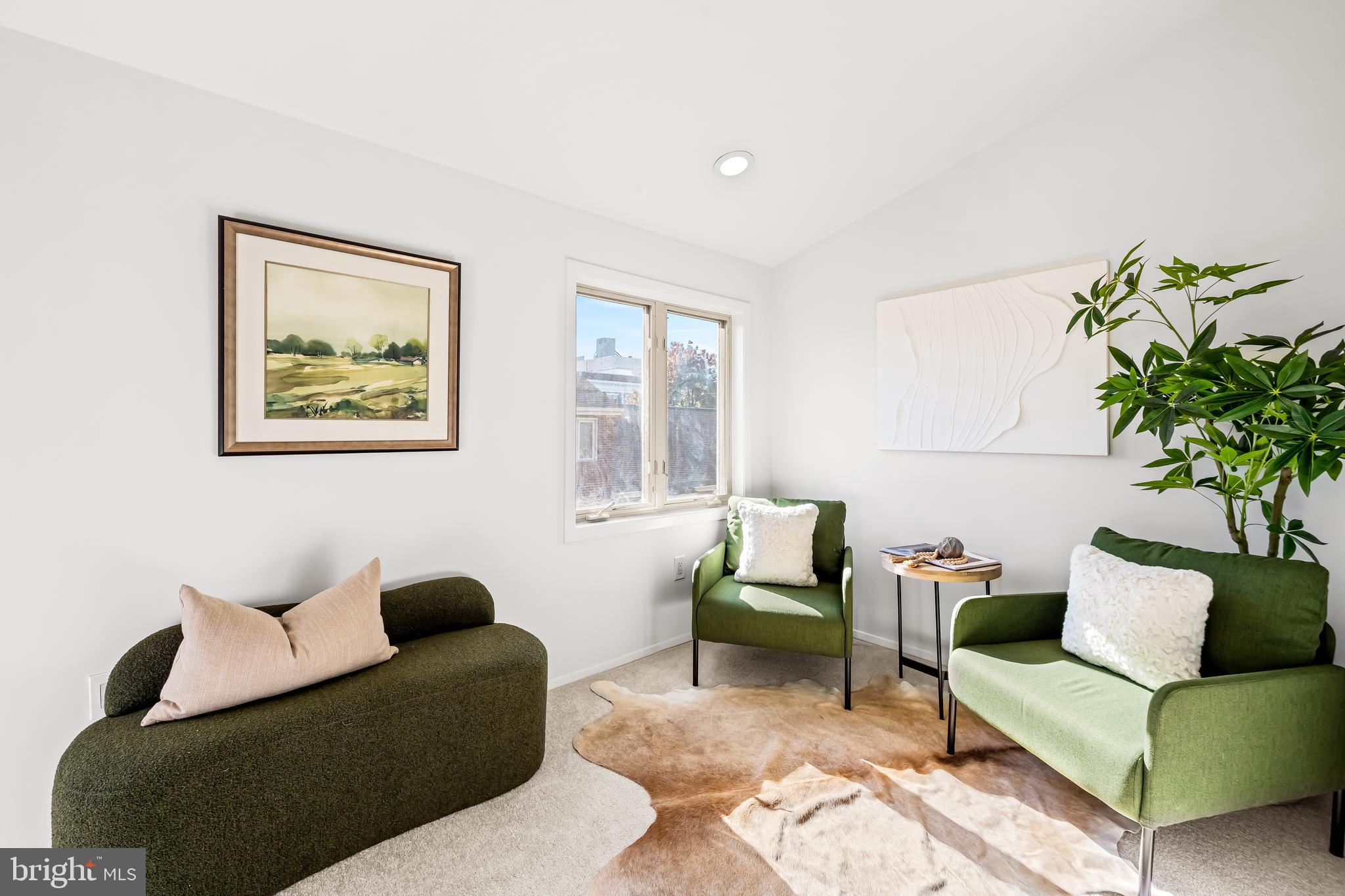 254 Waxter Way Baltimore, MD 21217 - Photo 29 of 44 a living room with furniture and a potted plant
