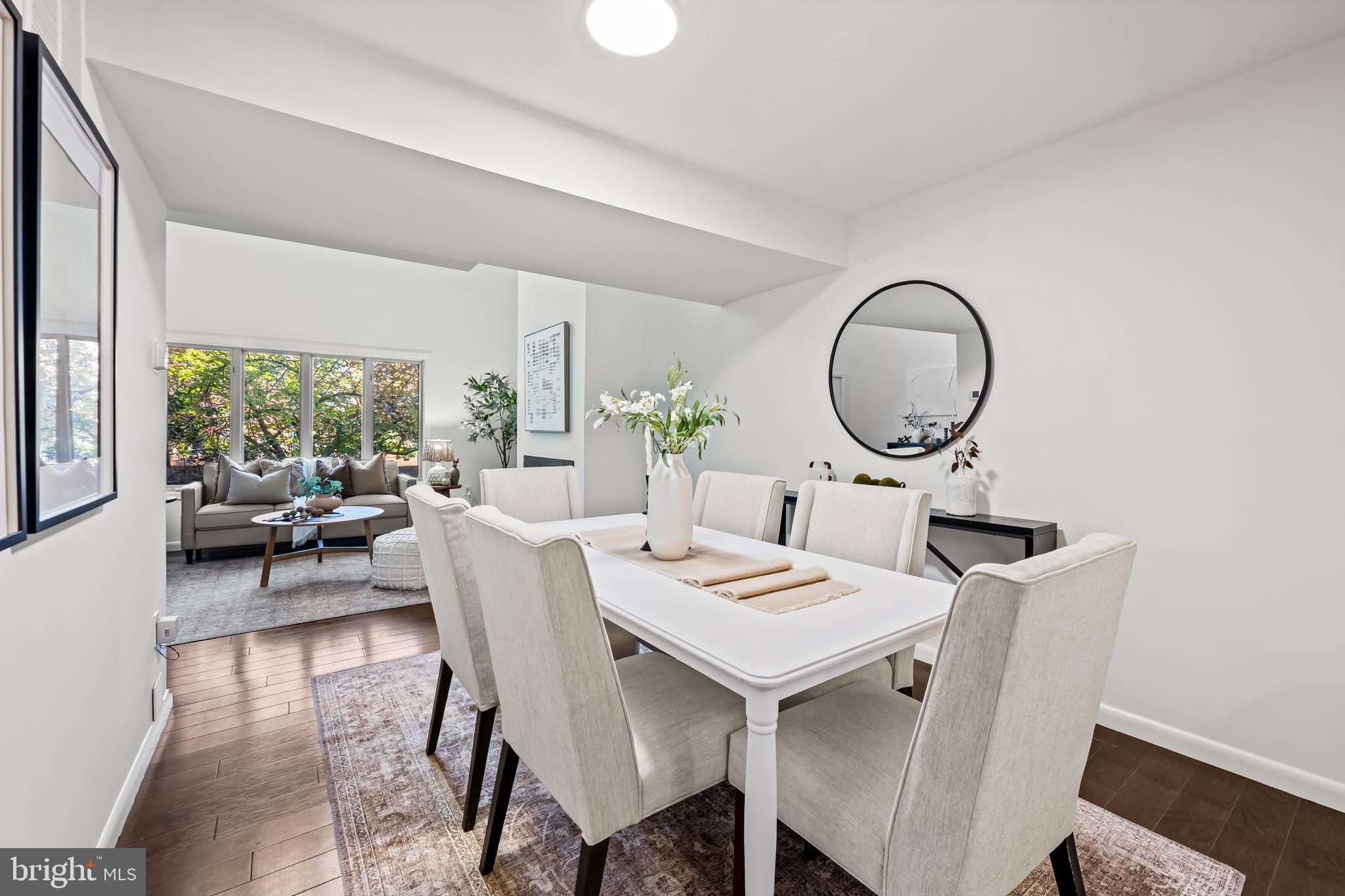 254 Waxter Way Baltimore, MD 21217 - Photo 7 of 44 a view of a dining room with furniture window and outside view