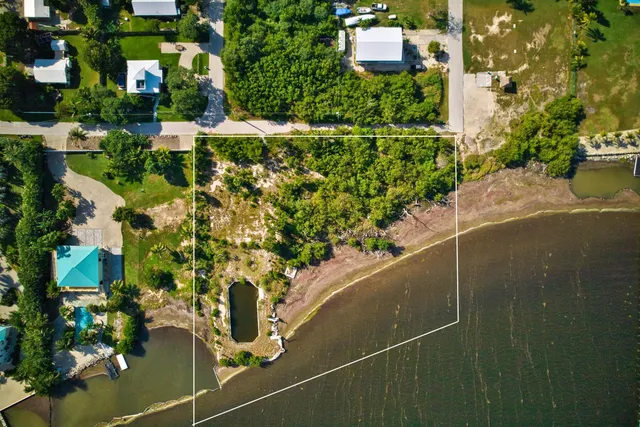 a view of a lake with a mountain