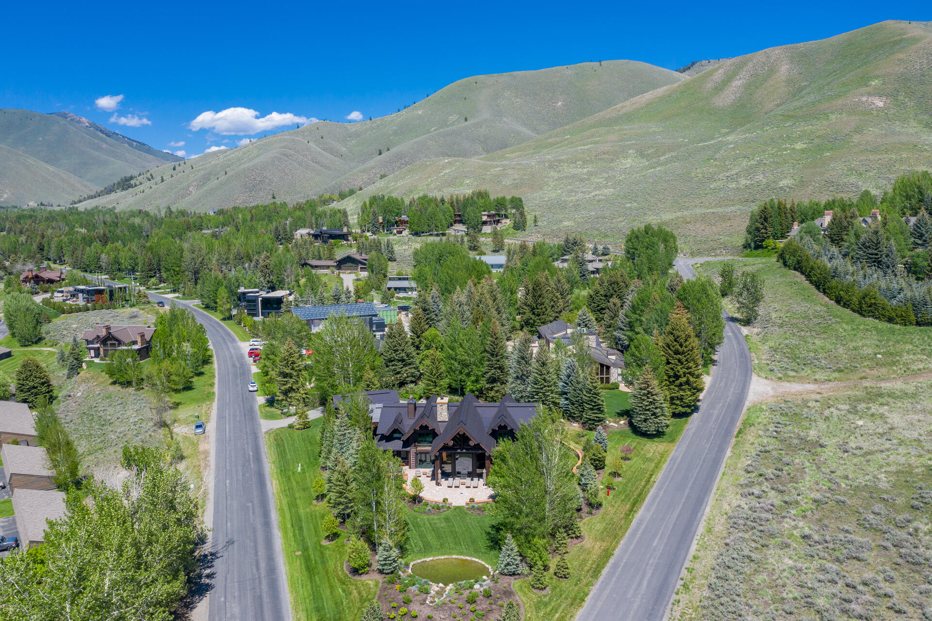 100 Fairway Road Sun Valley, ID 83353 - Photo 34 of 37 Looking East Up Fairway Rd
