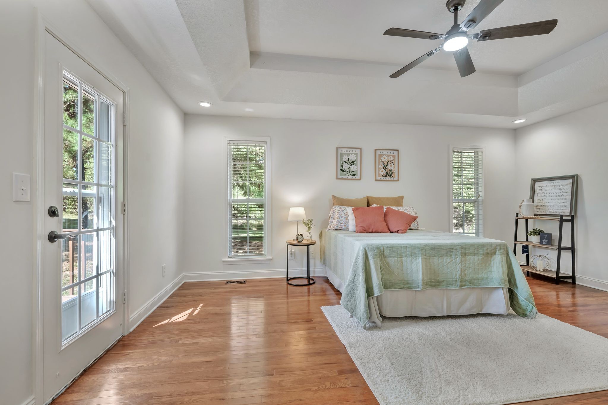 2044 Old Blacktop Road McEwen, TN 37101 - Photo 29 of 45 a bedroom with a bed and a large window