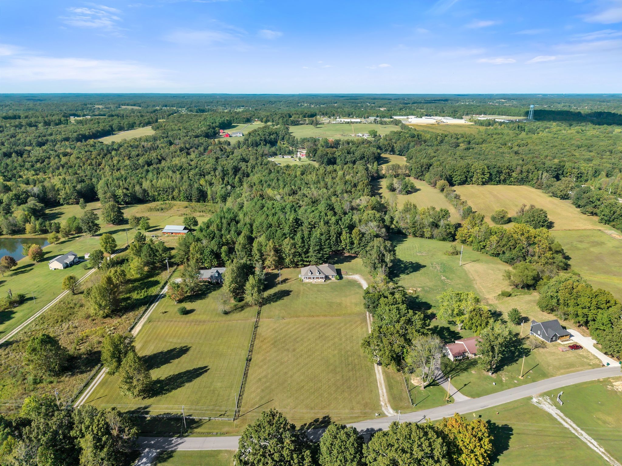 2044 Old Blacktop Road McEwen, TN 37101 - Photo 6 of 45 an aerial view of residential house with outdoor space