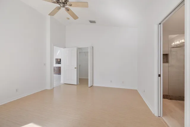 wooden floor in an empty room