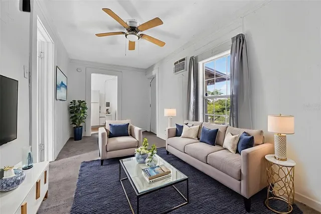 an aerial view of residential house with outdoor space