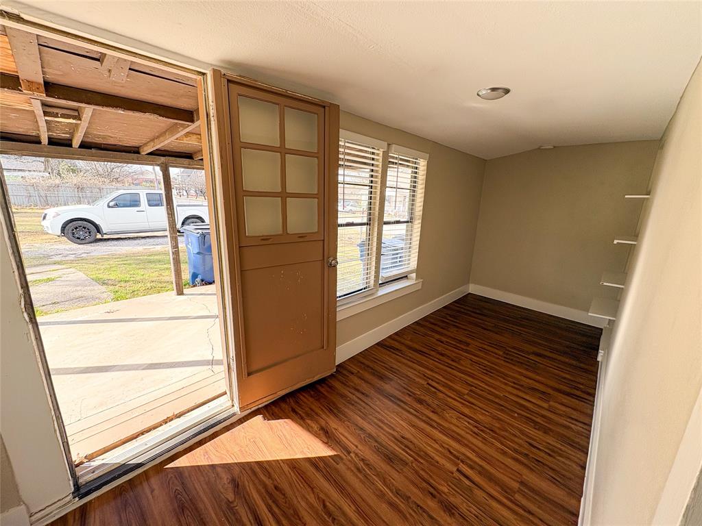 412 West Beech Street Celina, TX 75009 - Photo 11 of 17 a view of front door and wooden floor