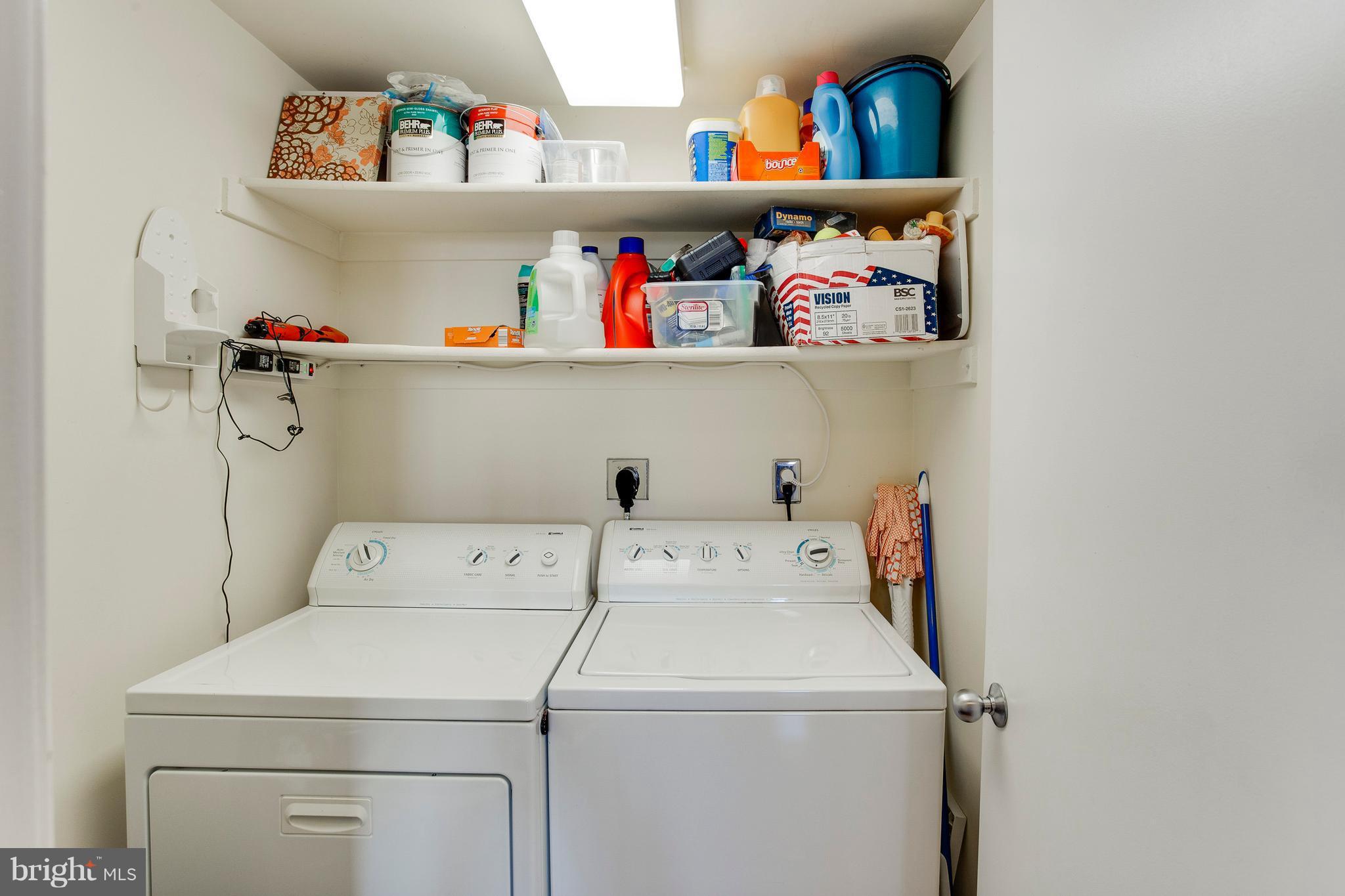 5505 Seminary Road, Unit 2211N Falls Church, VA 22041 - Photo 21 of 30 a utility room with dryer and washer