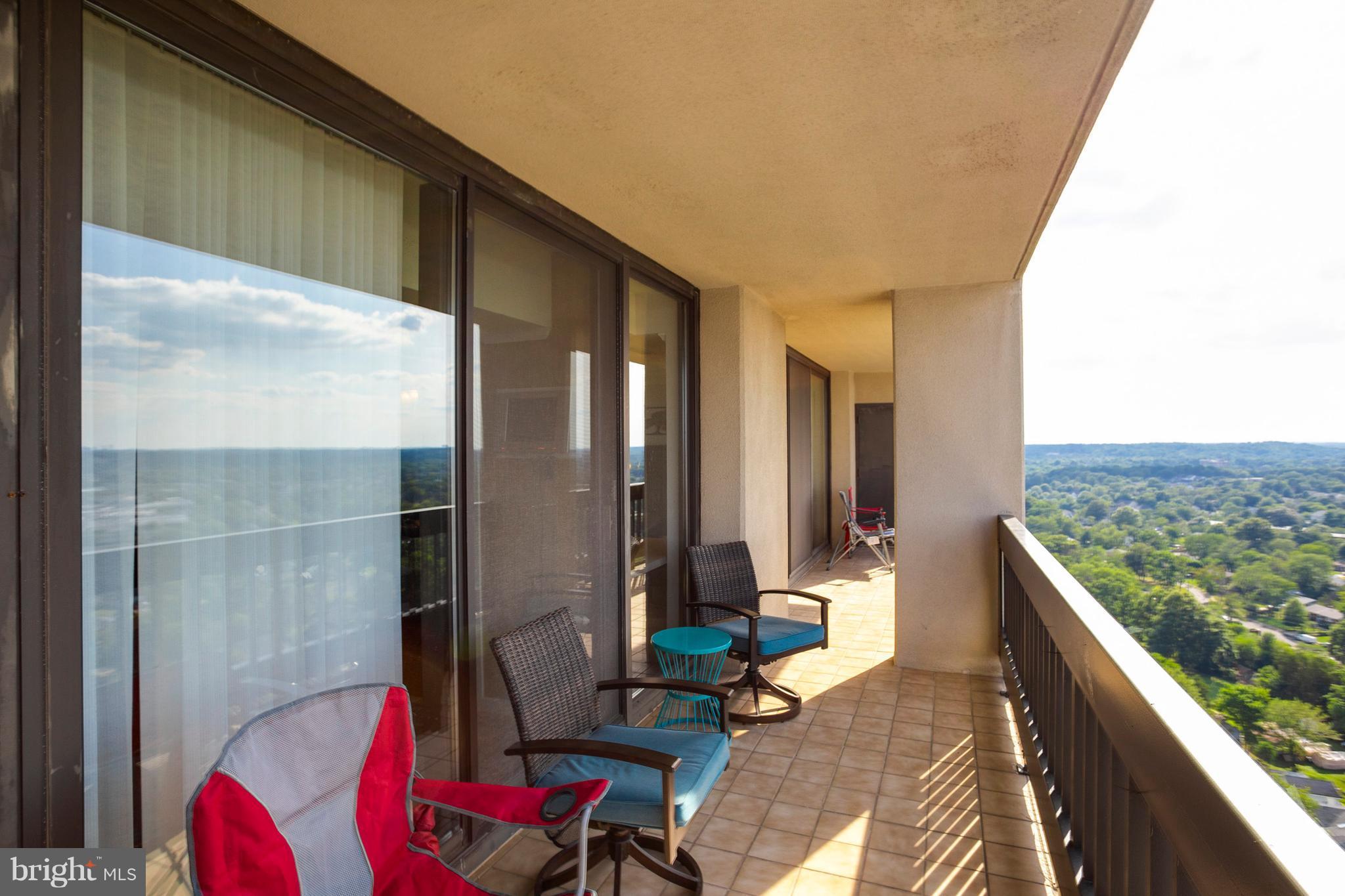 5505 Seminary Road, Unit 2211N Falls Church, VA 22041 - Photo 24 of 30 a view of balcony with furniture