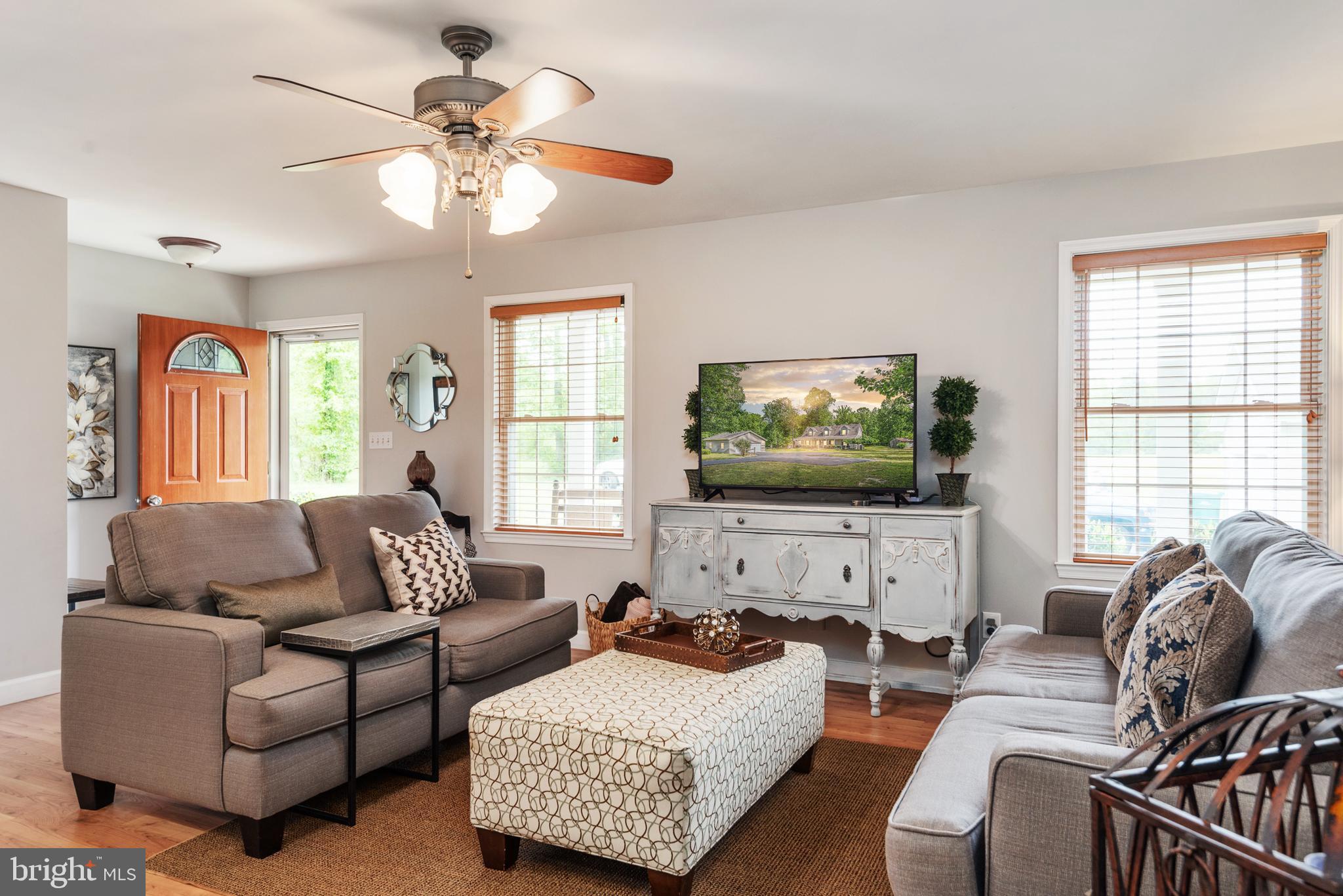 14180 Round Hill Road King George, VA 22485 - Photo 11 of 59 Living Room with Ceiling Fans