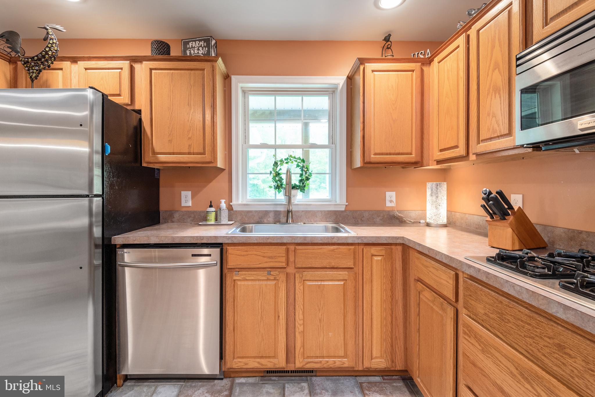 14180 Round Hill Road King George, VA 22485 - Photo 21 of 59 Kitchen with Stainless Steel Appliances