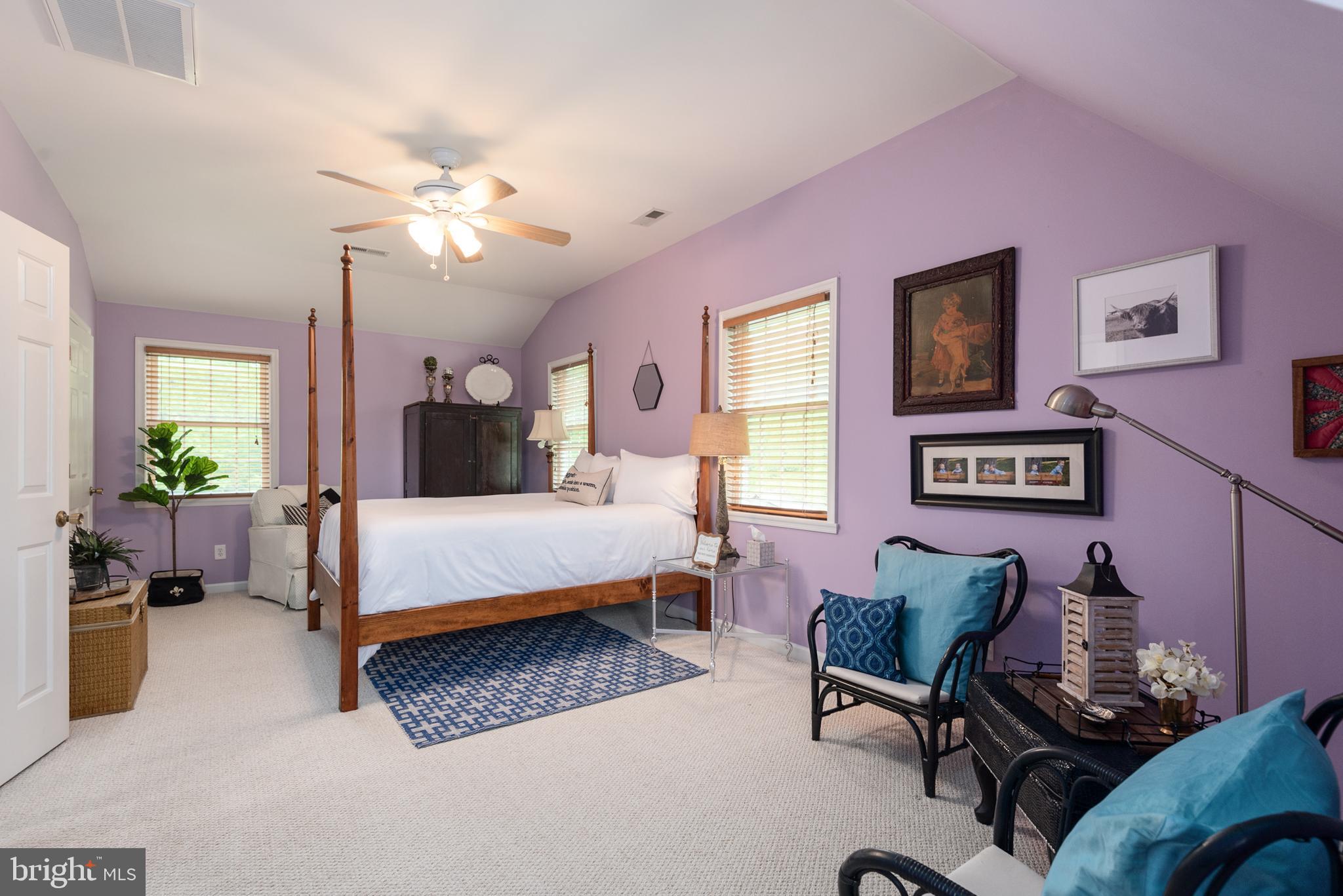 14180 Round Hill Road King George, VA 22485 - Photo 34 of 59 Bedroom #2 with Ceiling Fan