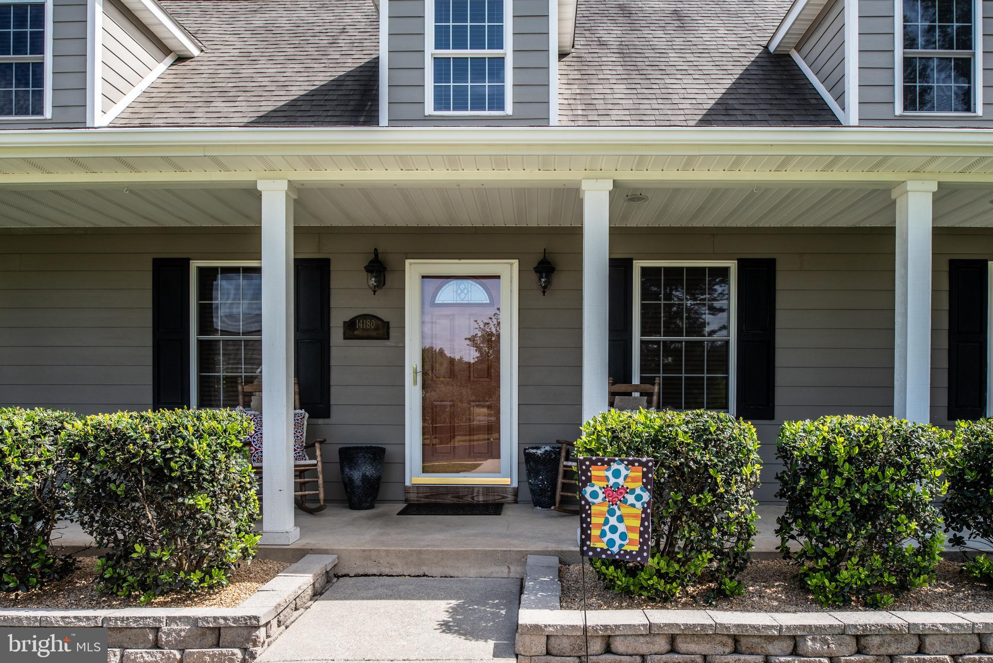 14180 Round Hill Road King George, VA 22485 - Photo 5 of 59 Front Door with Landscaping