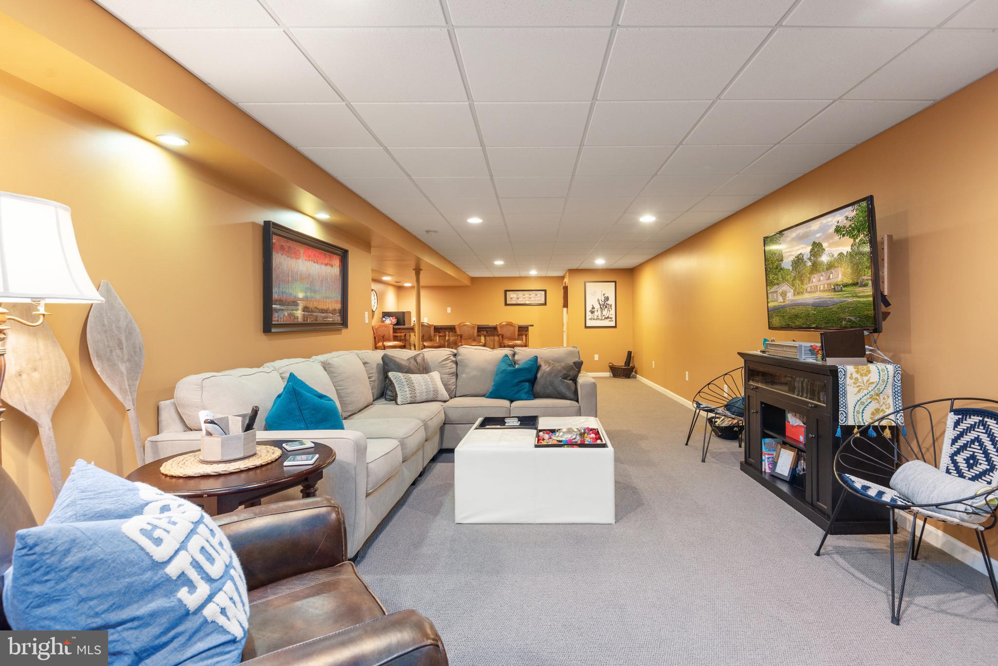 14180 Round Hill Road King George, VA 22485 - Photo 43 of 59 Basement Great Room