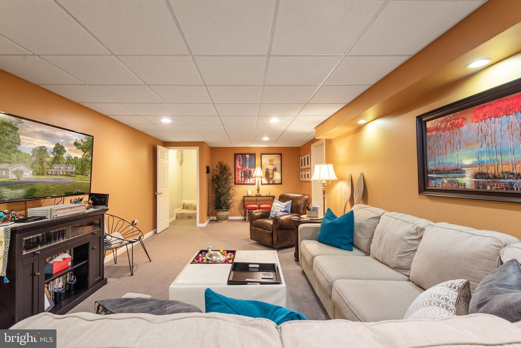 14180 Round Hill Road King George, VA 22485 - Photo 45 of 59 Basement Great Room