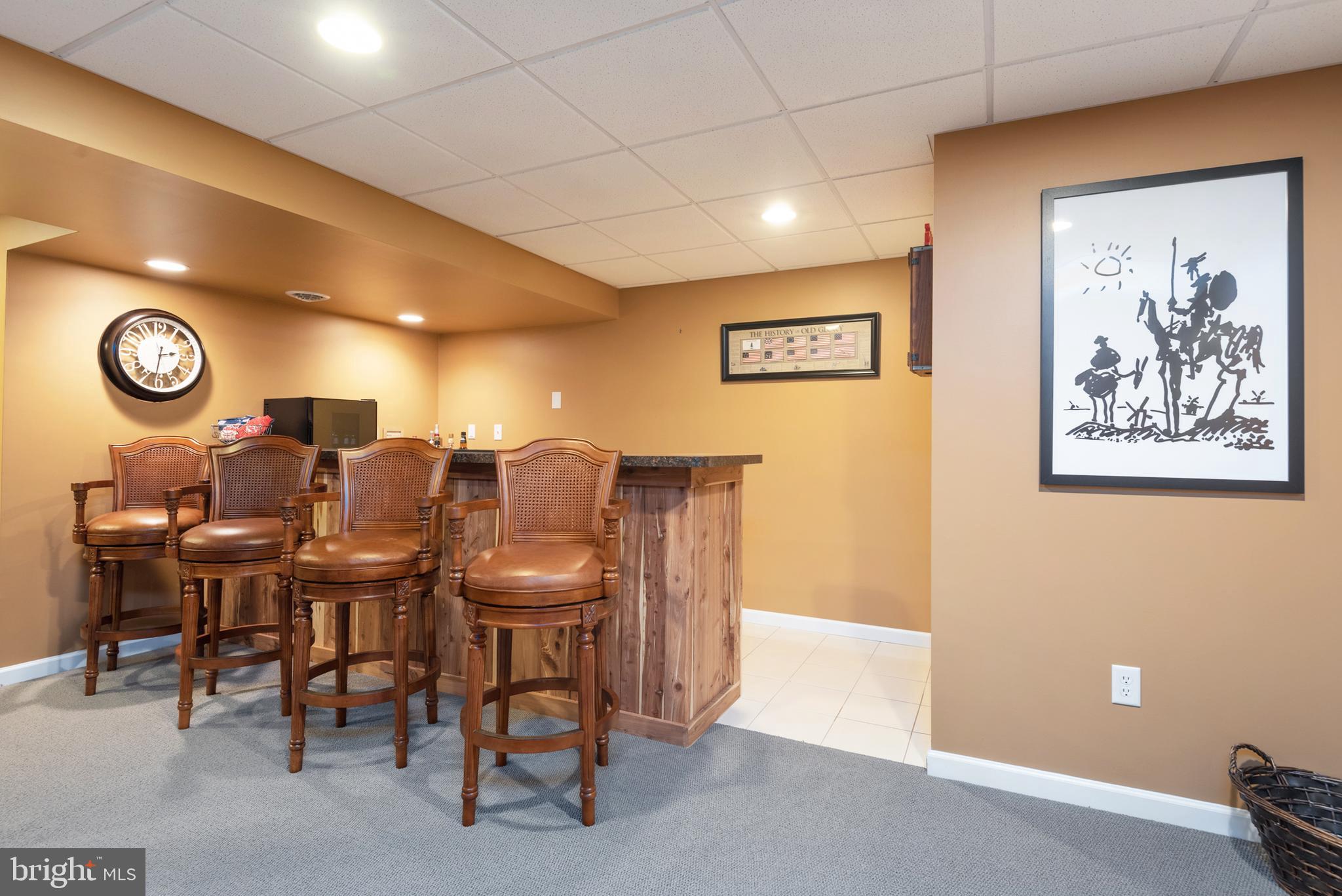 14180 Round Hill Road King George, VA 22485 - Photo 47 of 59 Basement Bar Area