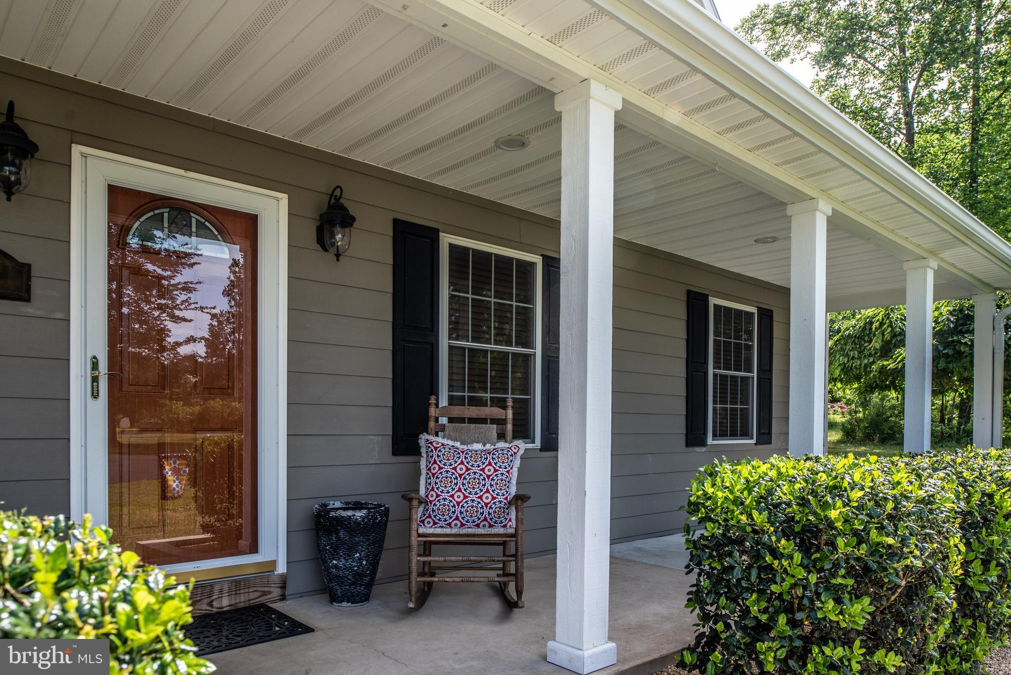 14180 Round Hill Road King George, VA 22485 - Photo 6 of 59 Front Door with Porch View