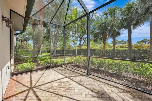 a view of a garden