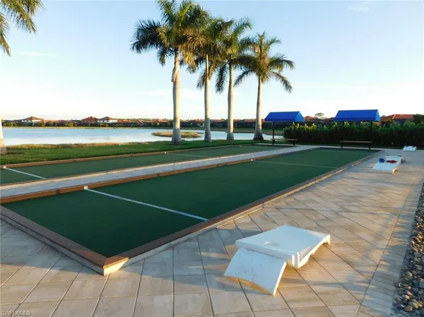 a view of outdoor space yard and swimming pool