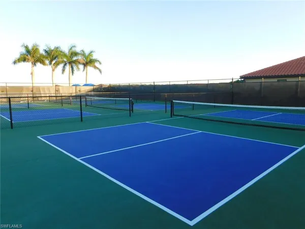 a view of tennis court