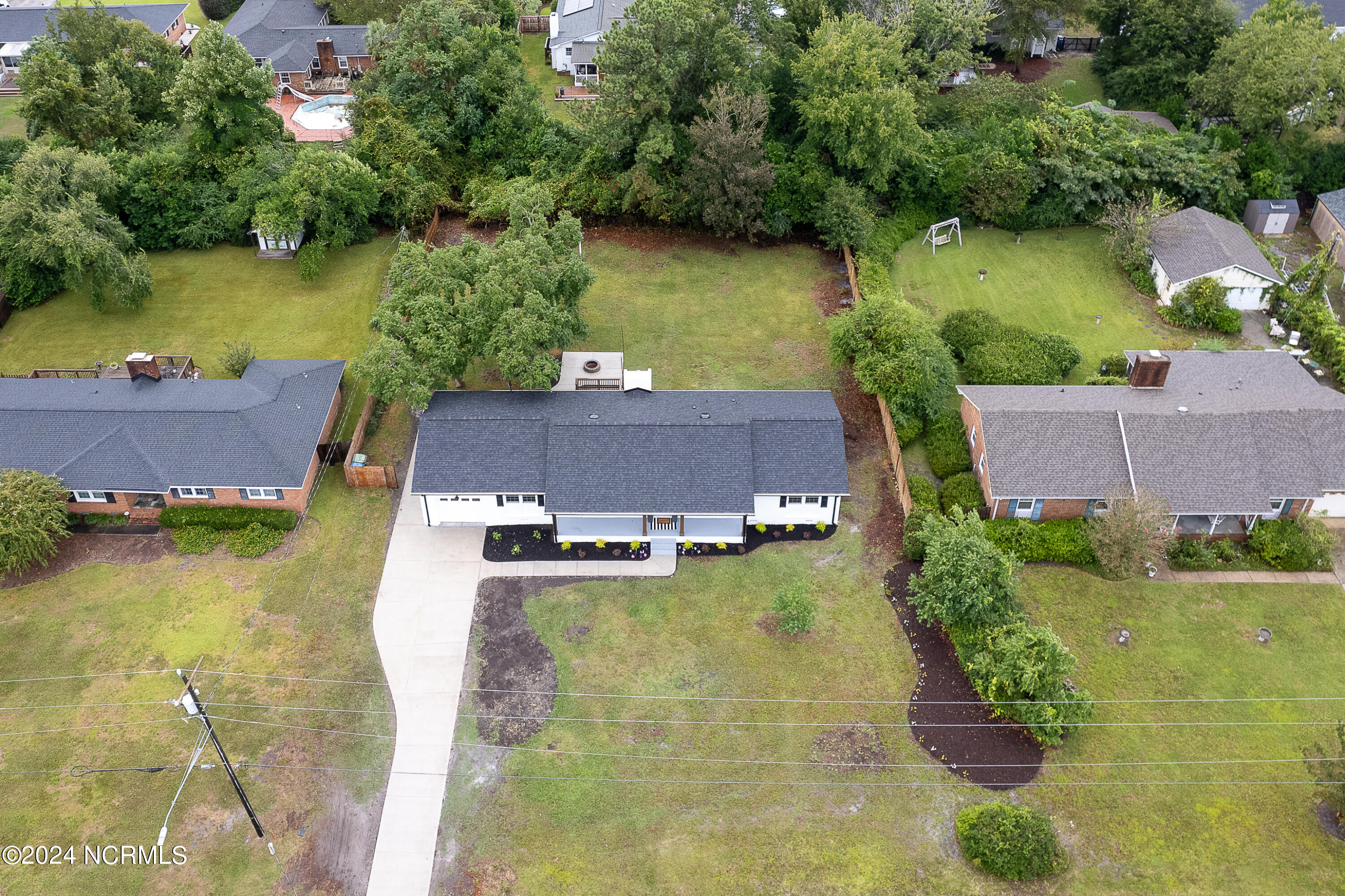 133 Tanbridge Road Wilmington, NC 28405 - Photo 32 of 38 Aerial View
