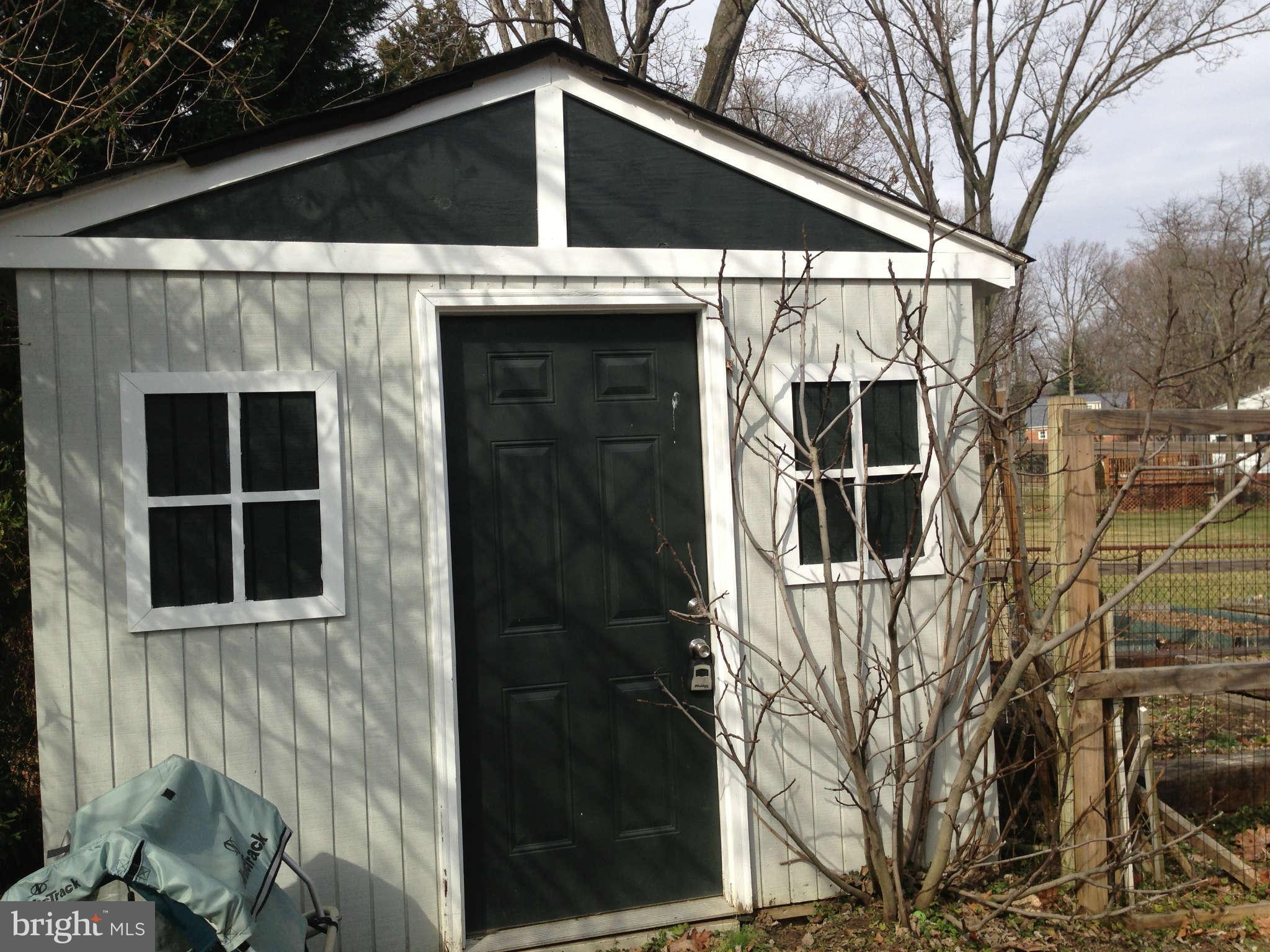 Wood Storage Shed