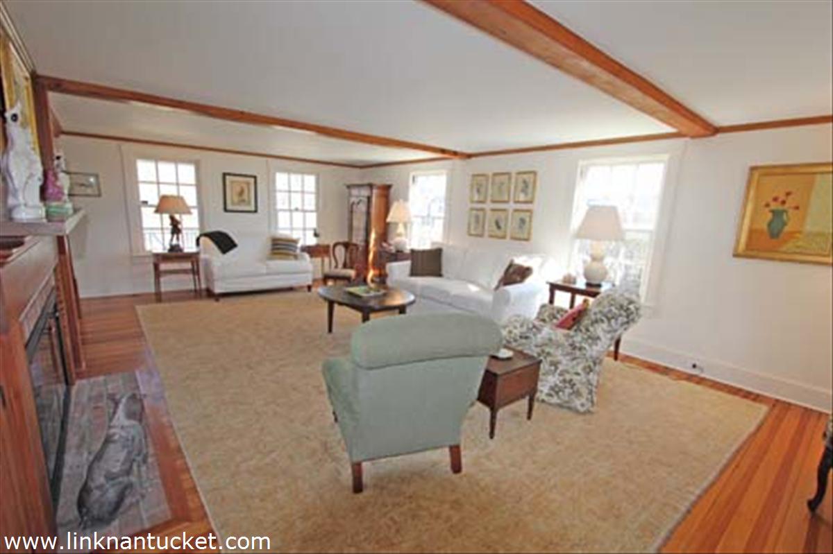 68 Baxter Road Nantucket, MA 02554 - Photo 4 of 22 Livingroom view