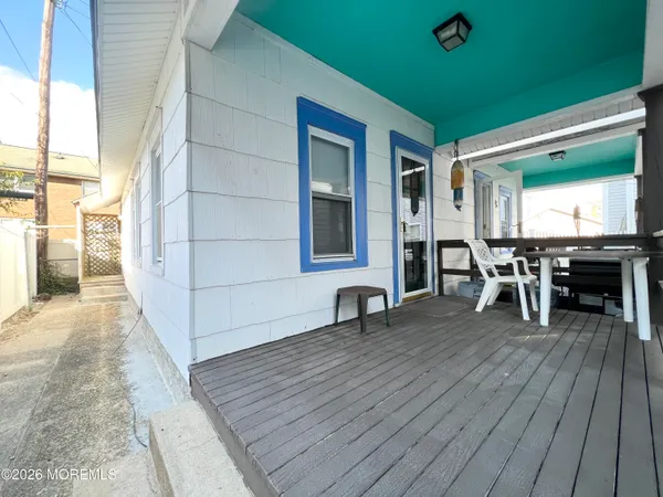 a view of front door