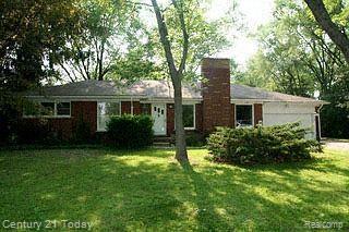 24365 Power Road Farmington, MI 48336 - Photo 1 of 1 BRICK RANCH ON .66 ACRE LOT