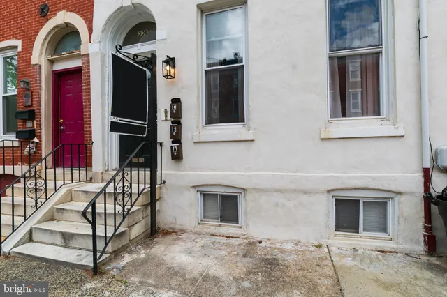 a view of front door