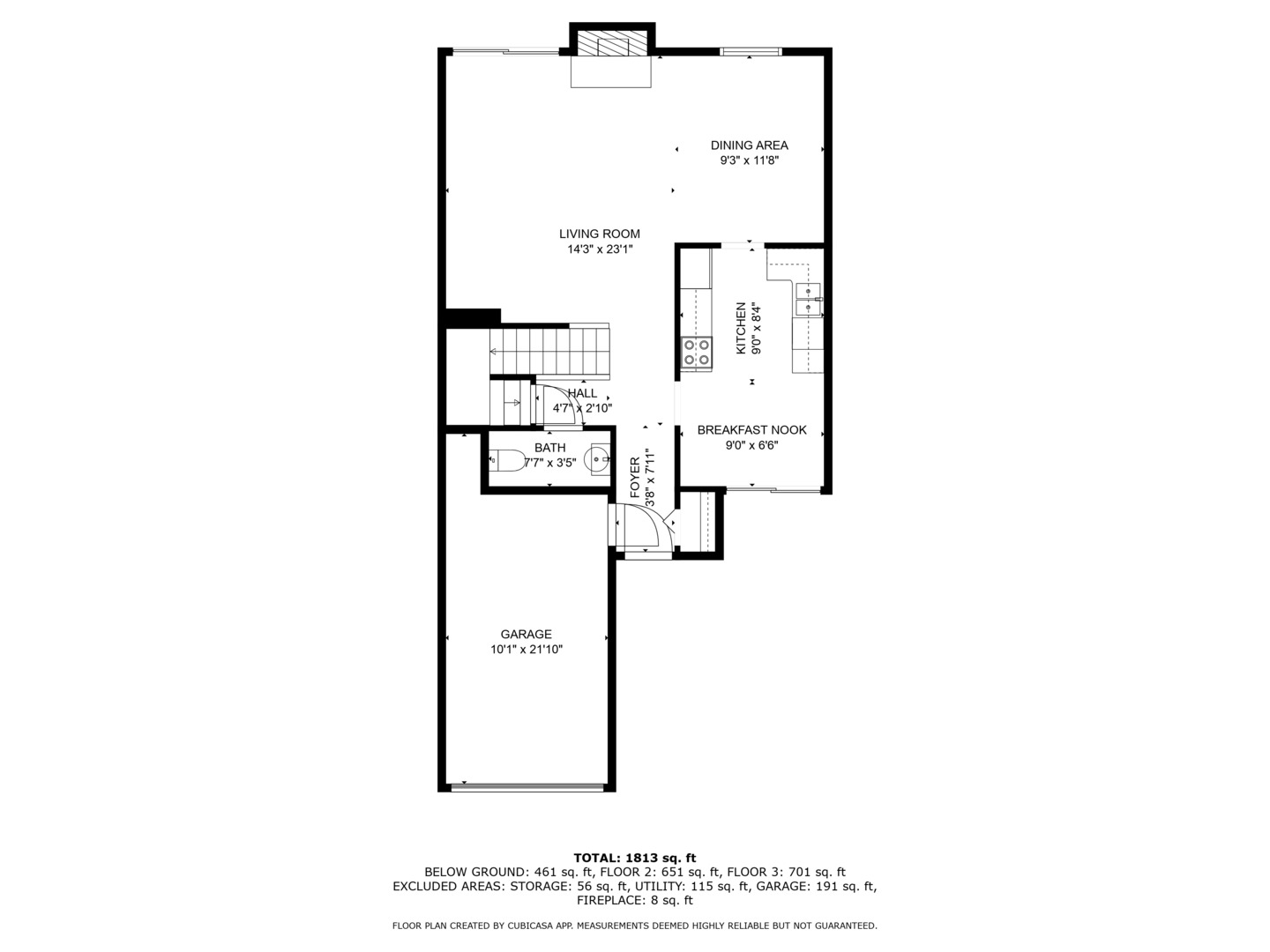 1256 Reading Court Wheaton, IL 60189 - Photo 33 of 34 a picture of a floor plan