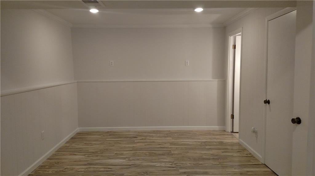 131 Squirrel Hollow Road Gibsonia, PA 15044 - Photo 14 of 17 Gameroom or whatever you want to make it! Frsh paint and brand new floor! Just renovated before listing!