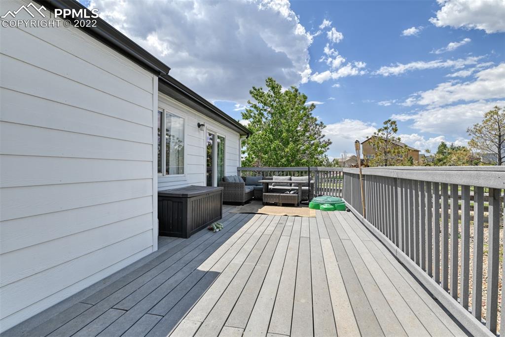 8820 Oakmont Road Peyton, CO 80831 - Photo 10 of 50 a view of entryway with wooden floor