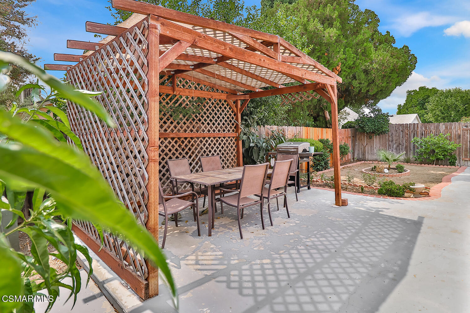 3964 Celia Court Simi Valley, CA 93063 - Photo 33 of 38 a view of a patio with a table and chairs