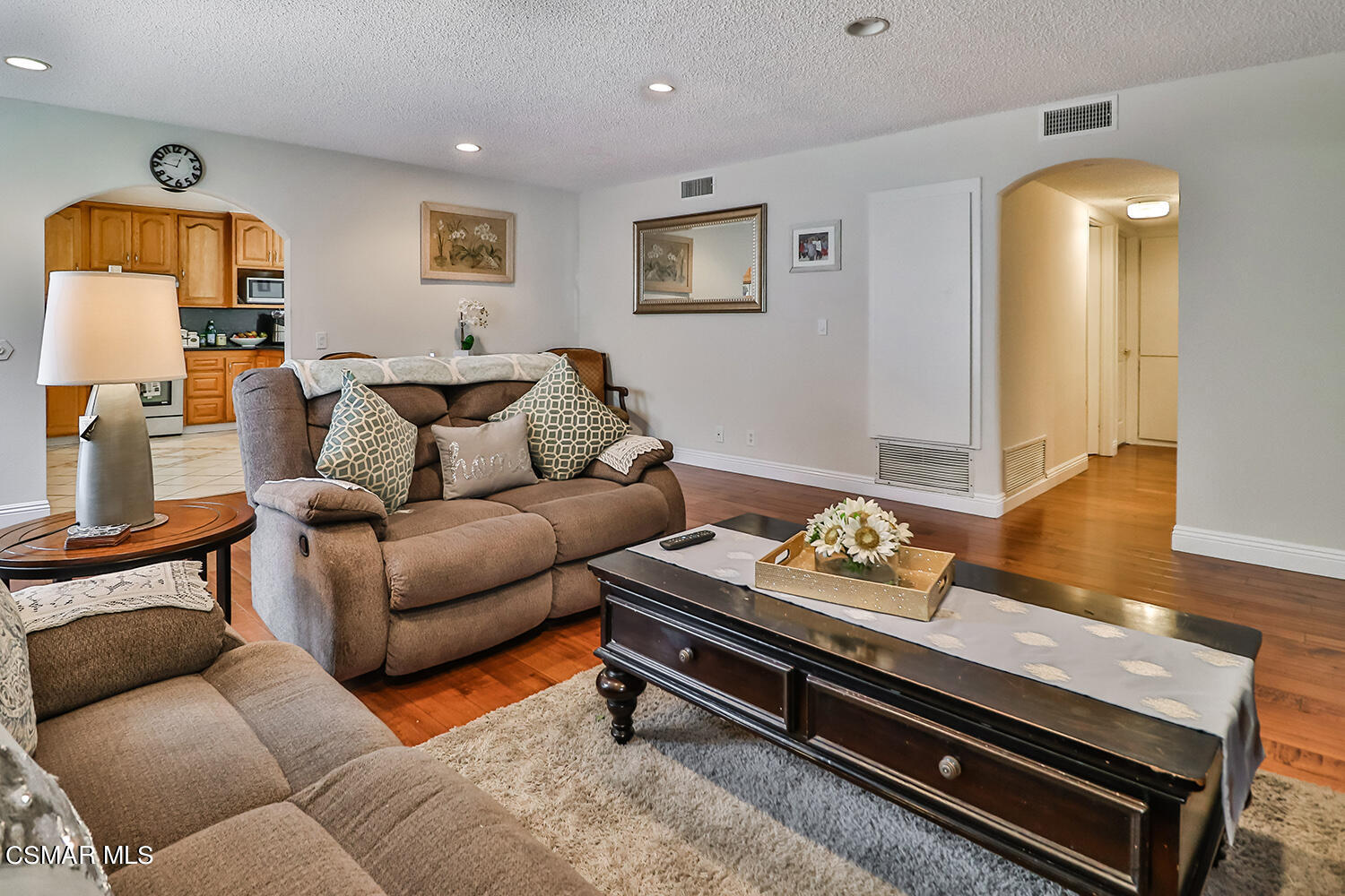 3964 Celia Court Simi Valley, CA 93063 - Photo 9 of 38 a living room with furniture and wooden floor