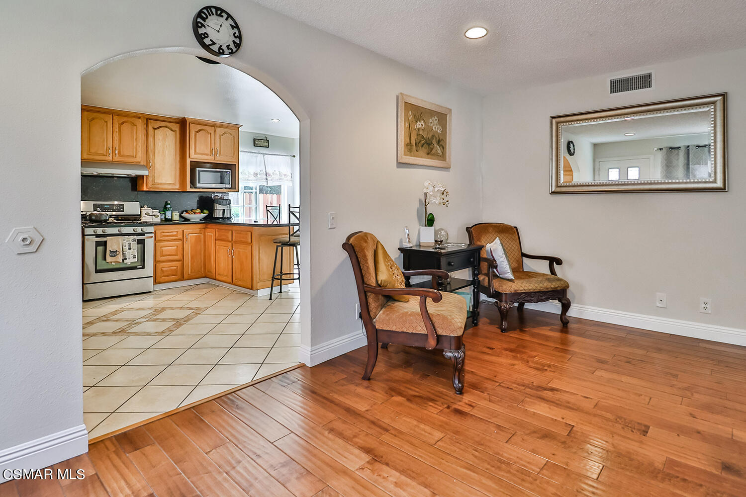 3964 Celia Court Simi Valley, CA 93063 - Photo 10 of 38 a living room with furniture and a wooden floor
