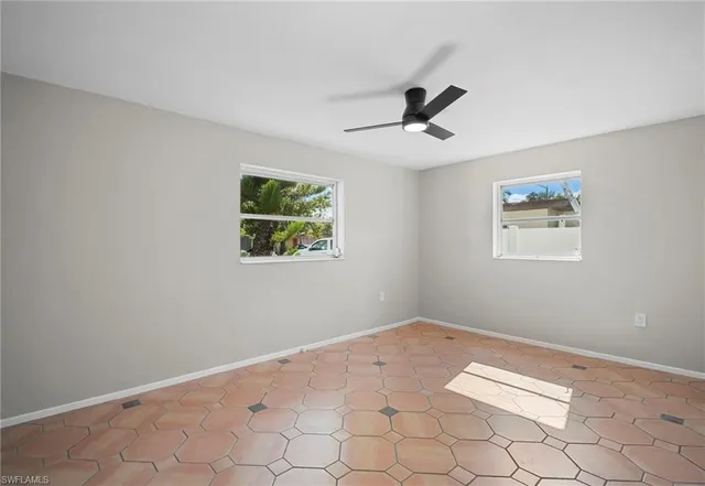 a view of room with window