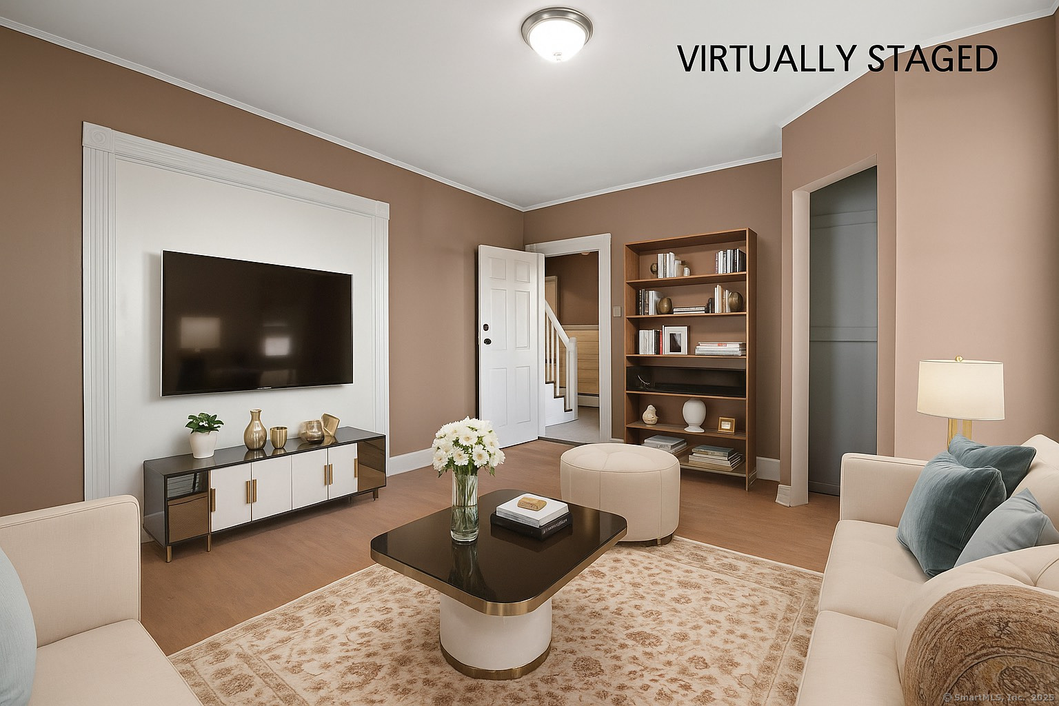 10 Silver Street Middletown, CT 06457 - Photo 5 of 20 a living room with furniture and a flat screen tv