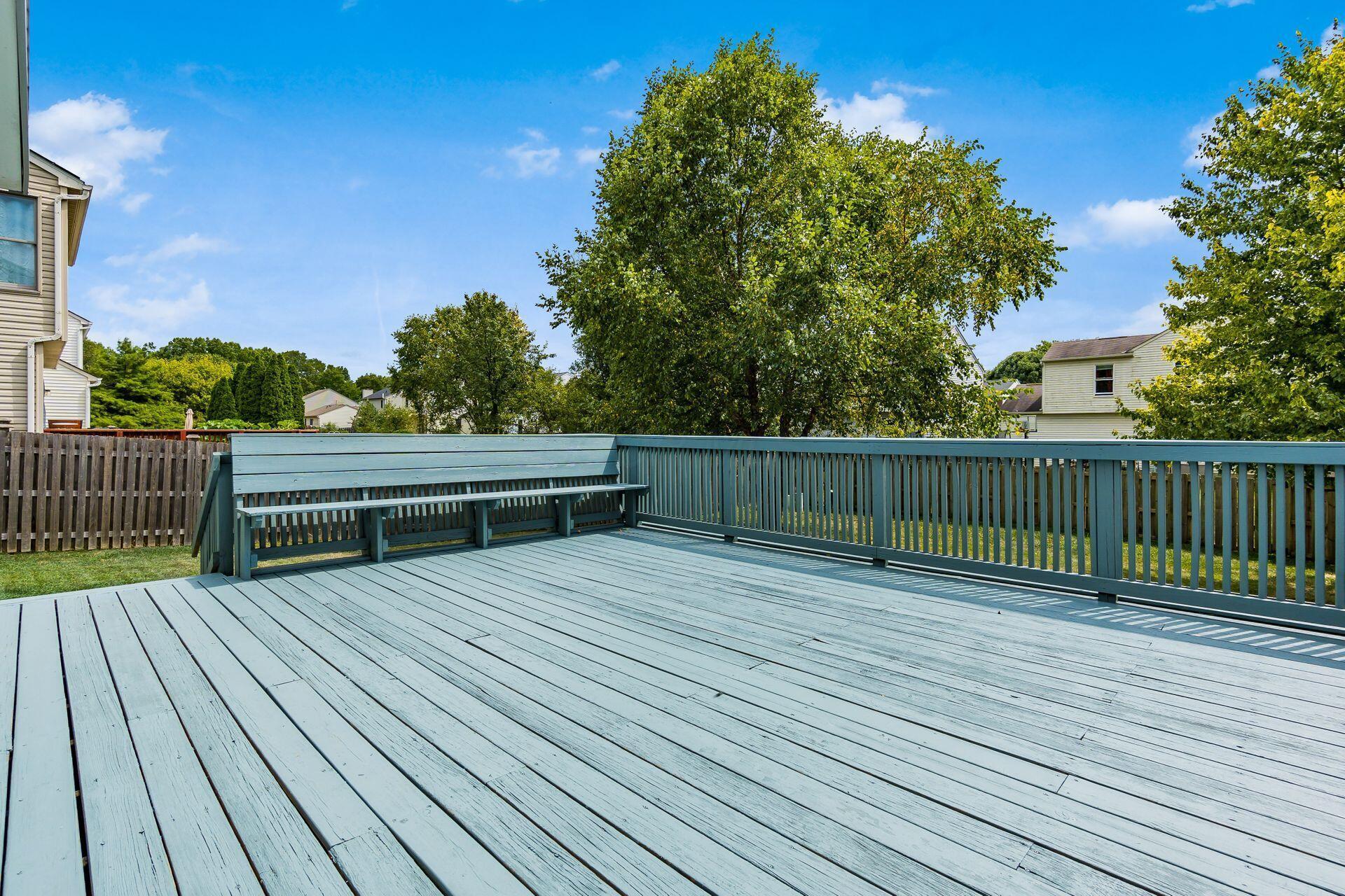 313 Holly Grove Road Lewis Center, OH 43035 - Photo 20 of 28 Back Deck