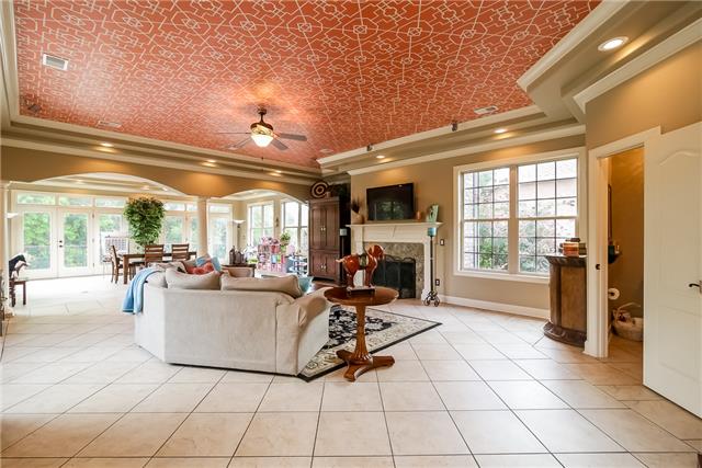 415 Ridgecrest Lane Lebanon, TN 37087 - Photo 14 of 20 Spacious family room off the kitchen with gas fireplace and BOSE stereo system