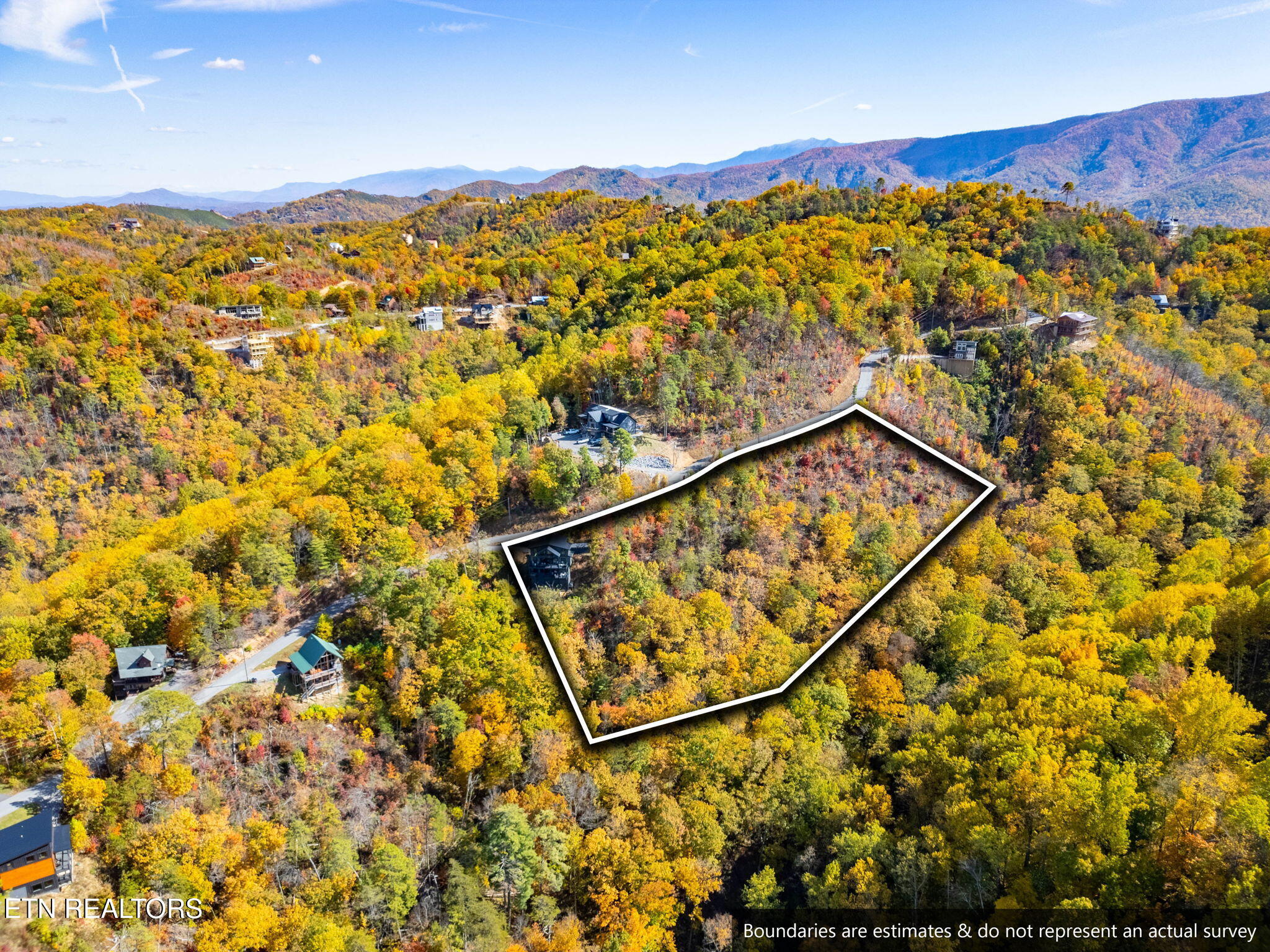 3316 Sugar Maple Loop Road Sevierville, TN 37862 - Photo 57 of 60 57-web-or-mls-DJI_0255-HDR - wht ln