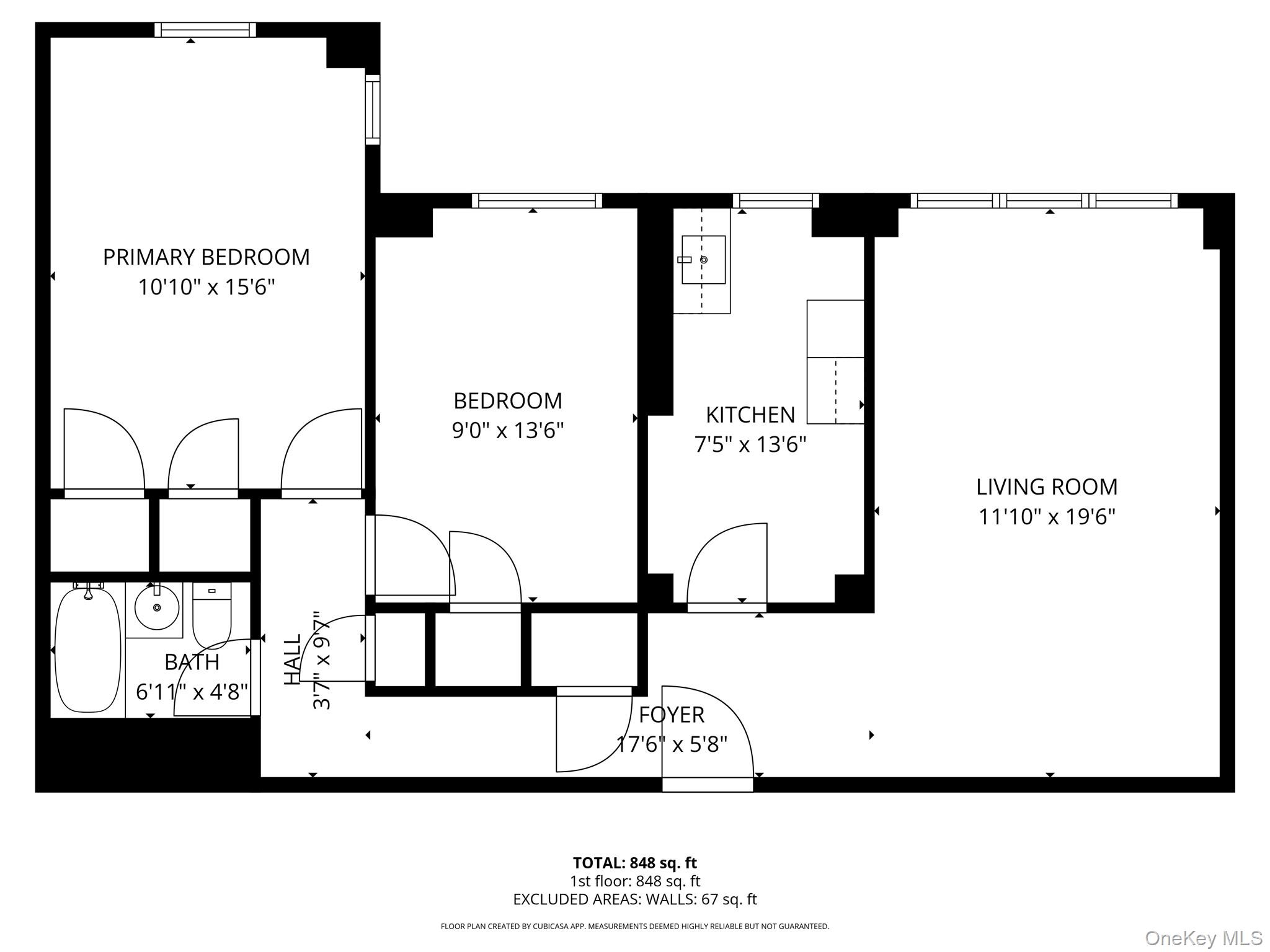 25 Knolls Crescent, Unit 9E Bronx, NY 10463 - Photo 23 of 23 View of home floor plan
