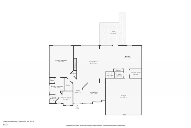 $650,000 | 20 Bluestone Way Northeast, Cartersville, GA 30121