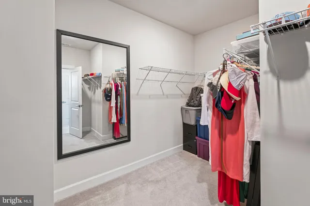 a room with furniture