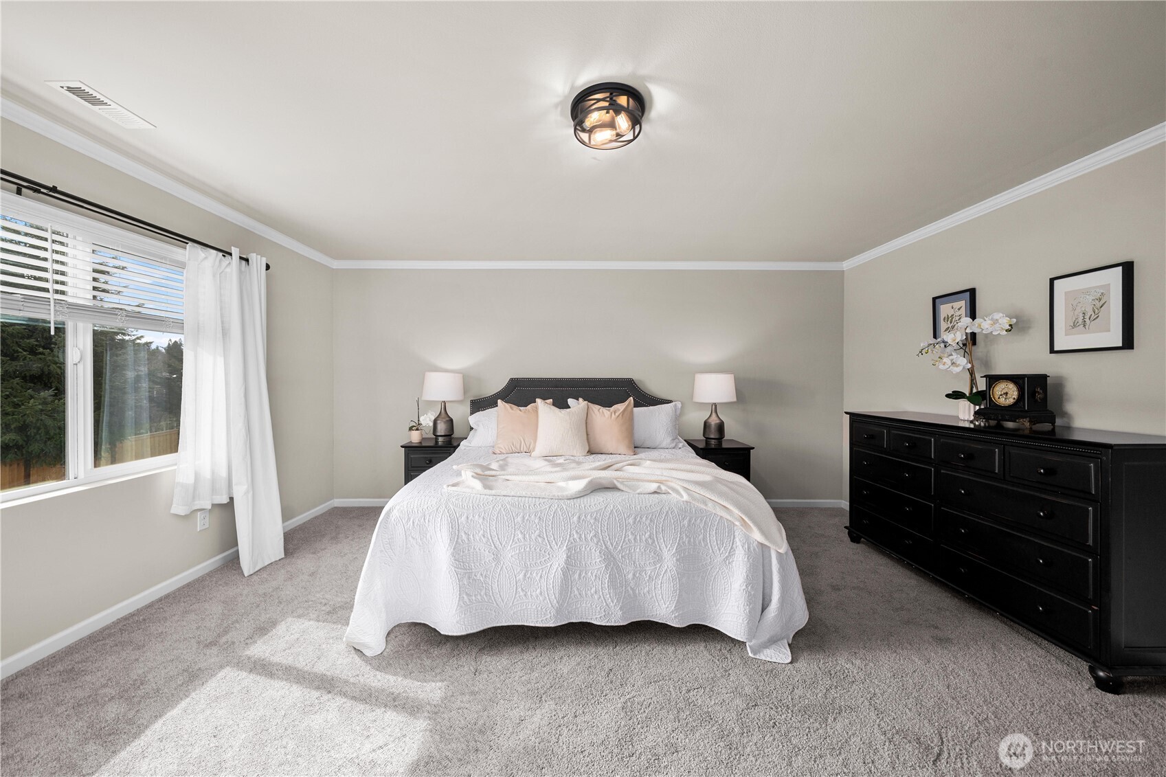 26239 227th Terrace Southeast Maple Valley, WA 98038 - Photo 22 of 37 a bedroom with a bed and window